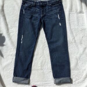 For All Man Kind 7 Women’s Jeans, Distressed, Size 29 Straight Leg, Josefina